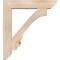 Ekena Millwork Imperial Slat Smooth Bracket w/ Offset Brace, Douglas Fir, 7 1/2"W x 36"D x 40"H BKT0806X36X40IMP06SDF - alternate 4